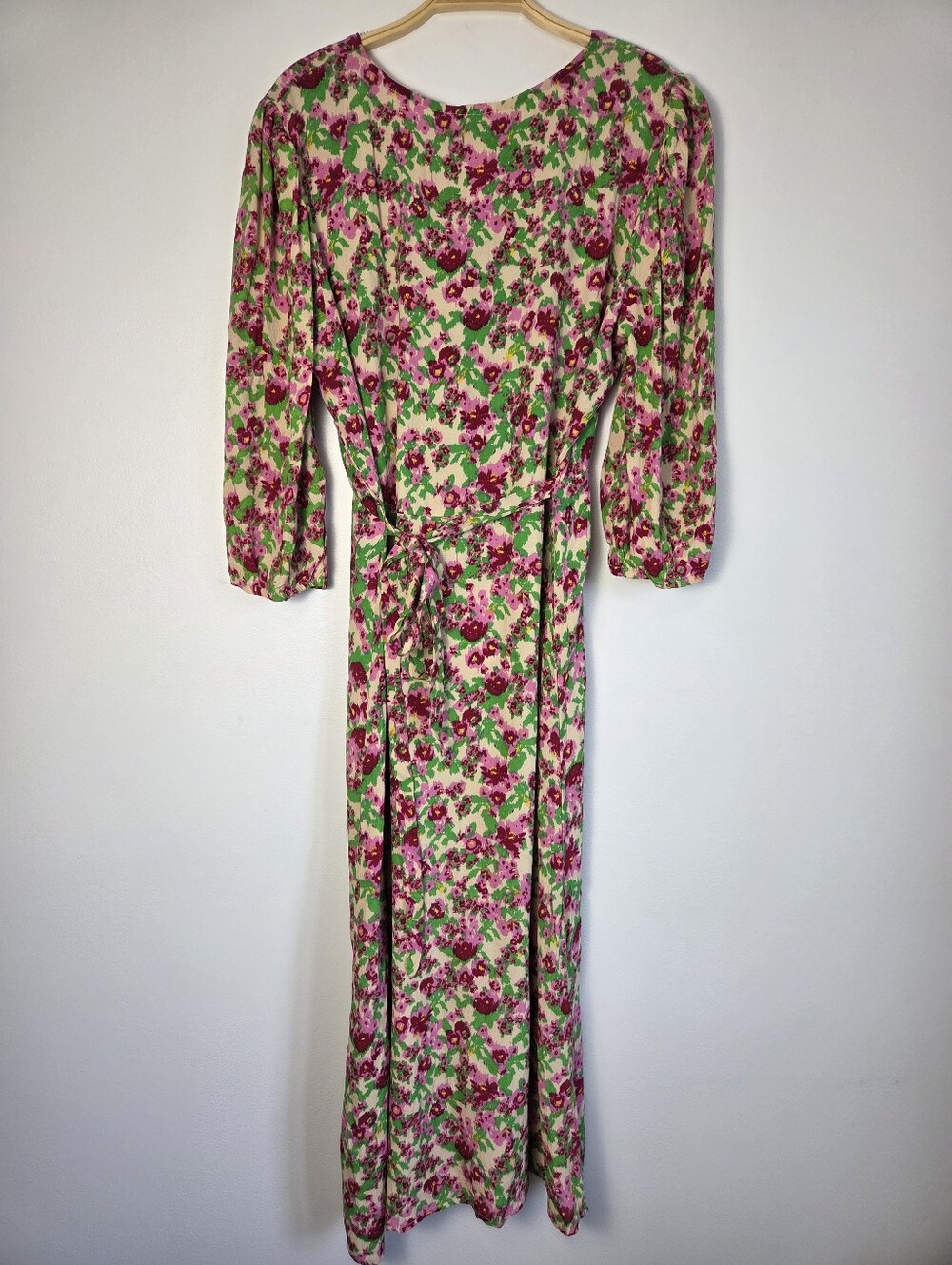 NWT Ichi Enora Floral Midi Dress - Picture 7 of 9